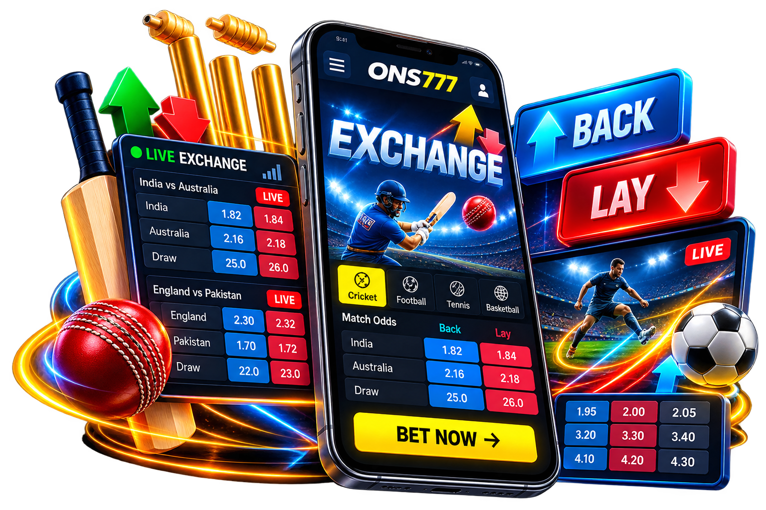 ONS777 Exchange – Online Sports Betting Exchange